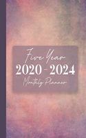 2020-2024 Five Year Monthly Planner