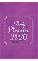 Daily Planner 2020: 366 Days Daily Planner 2020 - Schedule Each Appointment and Stay Organized in 2020!