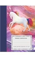 Primary Composition: College Ruled - 110 pages - 7.44 X 9.69". SOFT COVER(5 Unicorn)