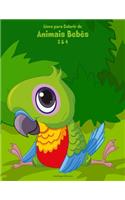 Livro para Colorir de Animais Bebês 3 & 4: (34 Animais Bebês)