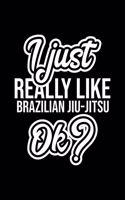 I Just Really Like Brazilian Jiu-Jitsu Ok?: Christmas Gift for Brazilian Jiu-Jitsu lover - Funny Brazilian Jiu-Jitsu Journal - Nice 2019 Christmas Present for Brazilian Jiu-Jitsu - 6x9inch 120