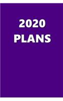 2020 Weekly Planner 2020 Plans Indigo Color 134 Pages: 2020 Planners Calendars Organizers Datebooks Appointment Books Agendas