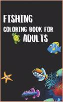 Fishing Coloring Book For Adults