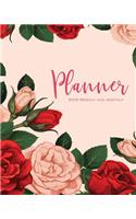 2019 Weekly and Monthly Planner: Daily Weekly Monthly Planner Calendar, Journal Planner and Notebook, Agenda Schedule Organizer, Appointment Notebook, Academic Student Planner with 