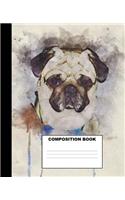 Pug Composition Book
