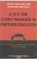 A to Z for Every Manager in Further Education