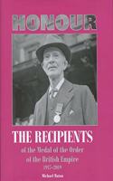 Honour the Recipients of the Medal of the Order of the British Empire 1917-2019