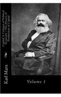 Capital: A Critique of Political Economy / The Process of Production of Capital(1 Capital. Critique of Political Economy)