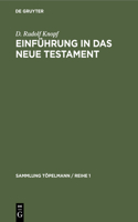 Einführung in Das Neue Testament