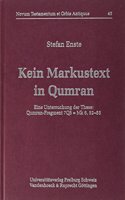 Kein Markustext in Qumran