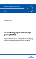 freie Kuendigung des Werkvertrages gemaeß § 648 BGB