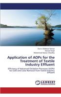 Application of AOPs for the Treatment of Textile Industry Effluent