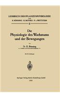 Physiologie Des Wachstums Und Der Bewegungen