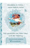 Die Geschichte von Peter Hase und der Teeparty (inklusive Ausmalbilder, deutsche Erstveröffentlichung! ): deutsche Erstveröffentlichung!, Kinder, Kinderbuch, Klassiker, Schulkinder, Vorschule, 1. 2. 3. 4. Klasse, Grundschule, Kindergarten, Weihnachten, S