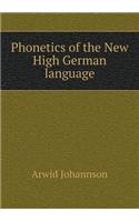 Phonetics of the New High German language