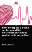 Effet du dopage à l'étain sur les propriétés électriques en courant continu de la polyaniline