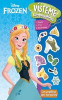 Frozen. Visteme con pegatinas