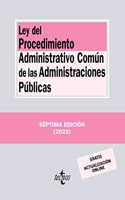 Ley del Procedimiento Administrativo Comun de las Administraciones Publicas