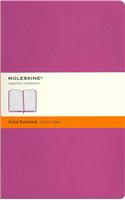 Moleskine Magenta Large Ruled Notebook Hard