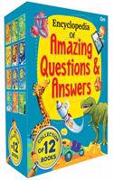 Encyclopedia: Amazing Questions & Answers ( set of 12 knowledge books) Science, Solar System and much more