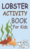 Lobster Activity Book For Kids