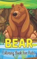 Bear Coloring Book for Kids: Children Activity Coloring Book For Girls & Boys Learning and Fun. Vol-1