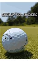 Golf Log Book Journal