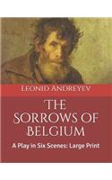 The Sorrows of Belgium: A Play in Six Scenes: Large Print