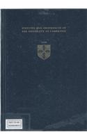 Statutes and Ordinances of the University of Cambridge 2009