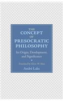 Concept of Presocratic Philosophy