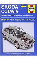 Skoda Octavia (1998 - 2004) Haynes Repair Manual (svenske utgava)
