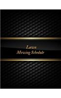Lawn Mowing Schedule: Lawn System Maintenance Notebook Lawn Care Maintenance Log Journal Sustainable Daily, Weekly, Monthly Weeding Record organizer
