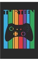 Gaming Notebook for 13 Year Old Boys and Girls - Colorful Gaming Journal - 13th Birthday Gift for Gamer Diary: Medium College-Ruled Journey Diary, 110 page, Lined, 6x9 (15.2 x 22.9 cm)