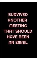 Survived Another Meeting That Should Have Been An Email