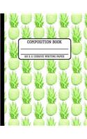 Composition Book Cursive Writing Paper