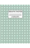 Graph Paper: Notebook Square Green Cute Pattern Cover Graphing Paper Composition Book Cute Pattern Cover Graphing Paper Composition Book
