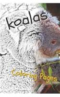 Koala Coloring Sheets: Beautiful Drawings for Adults Relaxation and for Kids