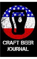 Craft Beer Journal: 6x9 Guided Beer Tasting Notebook for Rating, Reviewing, and Notetaking