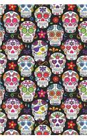 Day Of The Dead Pattern Sugar Skull Santa Muerte 06