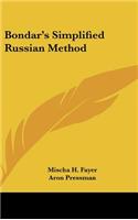 Bondar's Simplified Russian Method