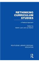 Rethinking Curriculum Studies