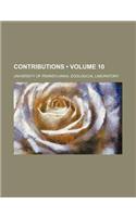 Contributions (Volume 10)