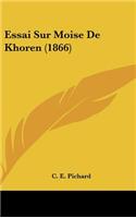 Essai Sur Moise de Khoren (1866)