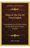 Helps in the Use of Good English