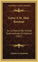 Lettre A M. Abel-Remusat