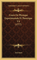 Cours De Physique Experimentale Et Theorique V4 (1777)