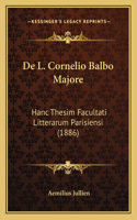 De L. Cornelio Balbo Majore