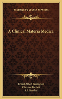 Clinical Materia Medica