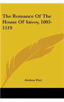 Romance Of The House Of Savoy, 1003-1519