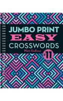Jumbo Print Easy Crosswords #11